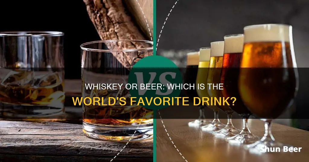 do more people drink wiskey or beer