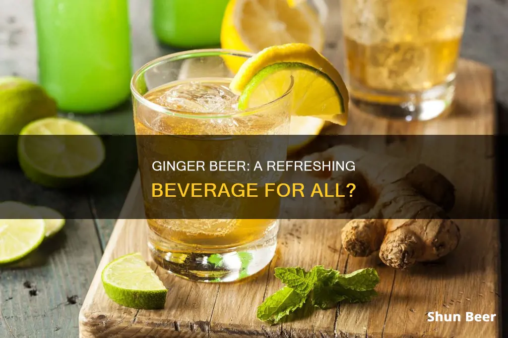 do people drink ginger beer