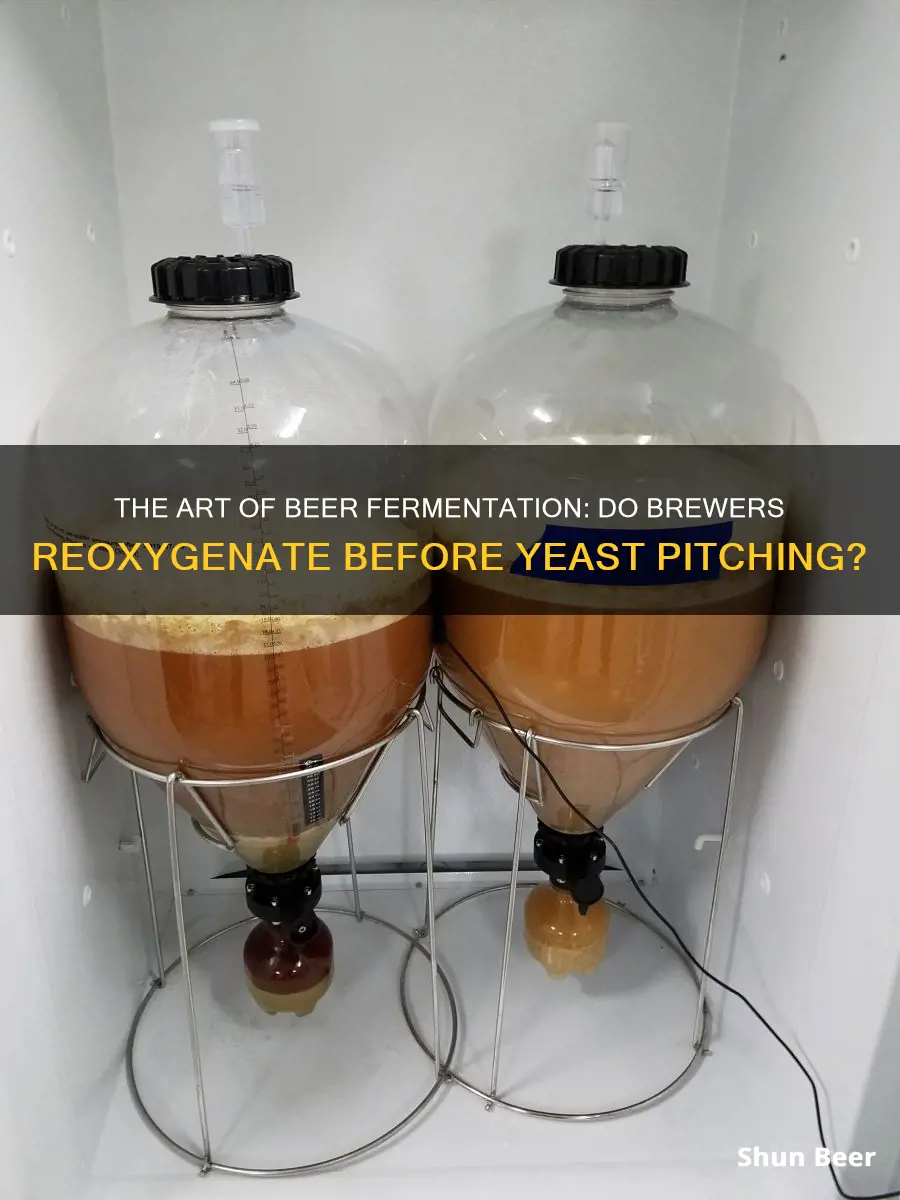 do people reoxiginate their beer before pitching yeast