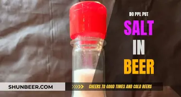 The Salty Truth: Do People Add Salt to Beer?