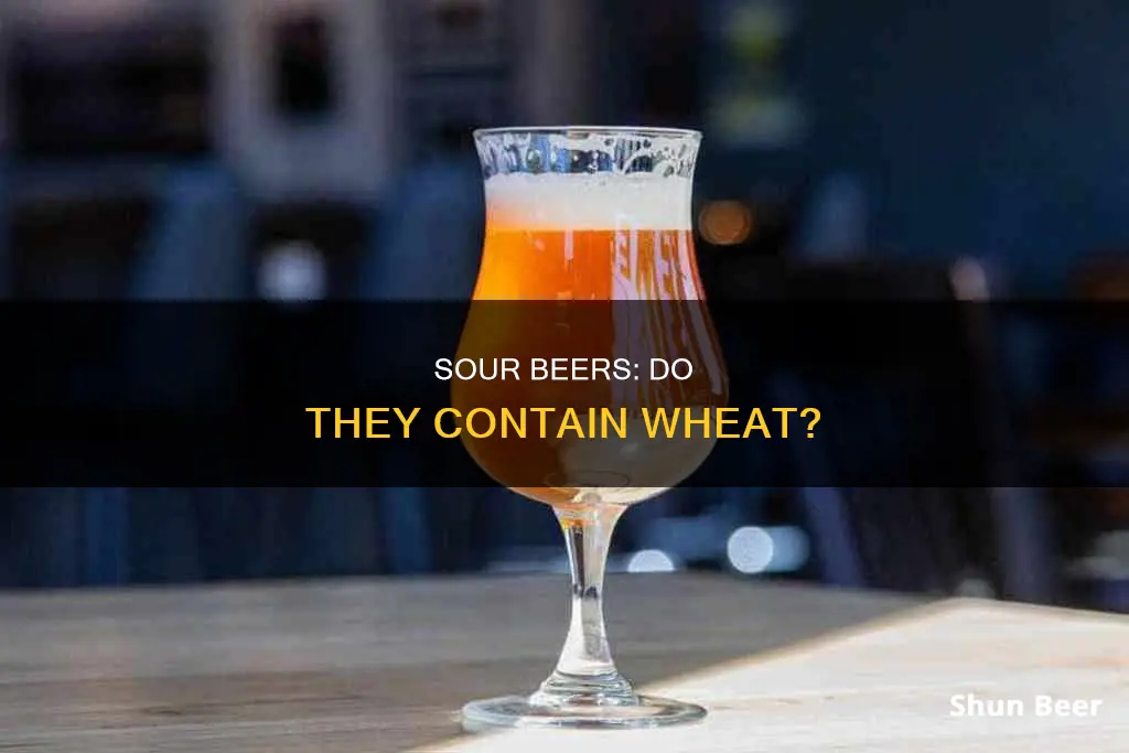 do sour beers contain wheat