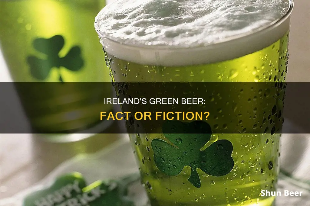 do they drink green beer in ireland