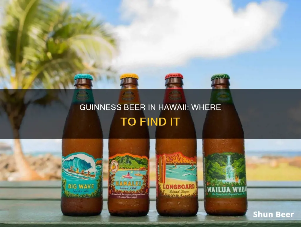 do they have guinness beer in hawaii