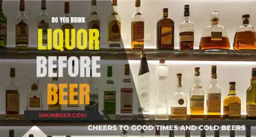 Liquor and Beer: Drinking Order and its Effects