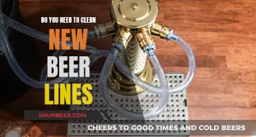 The Ultimate Guide to Cleaning New Beer Lines: Tips and Tricks