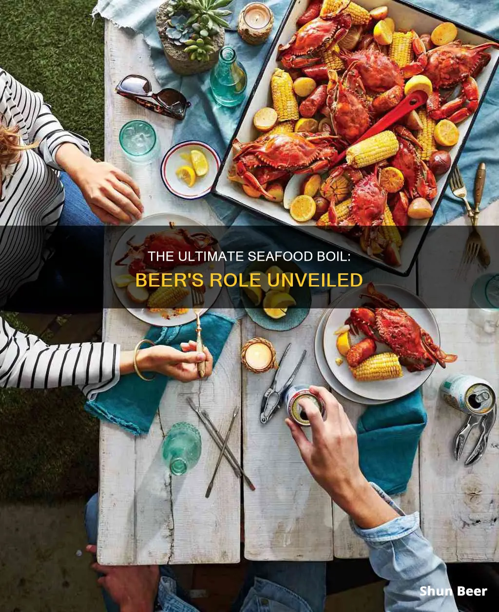 do you put beer in a seafood boil