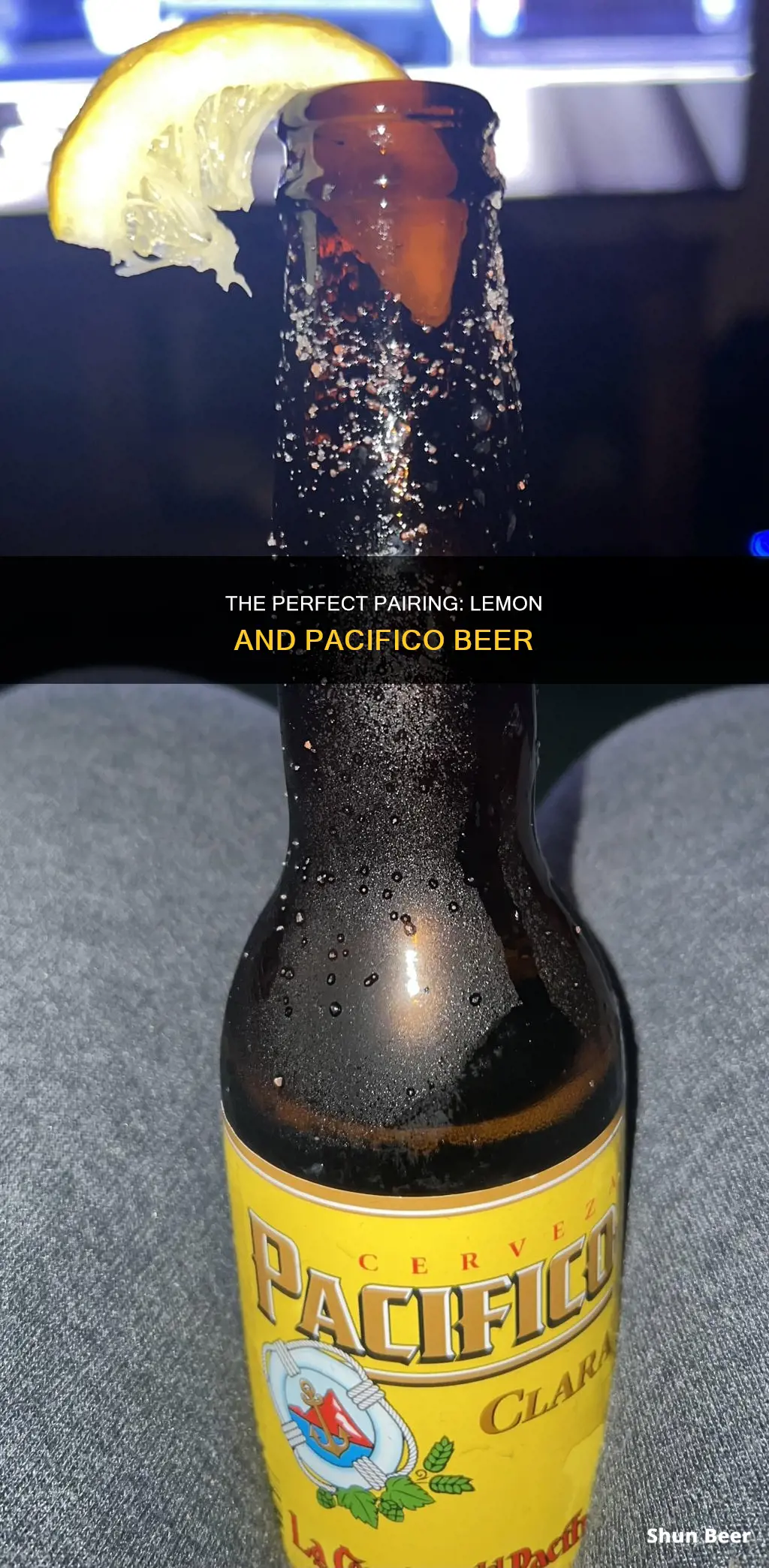 do you put lemon in pacifico beer