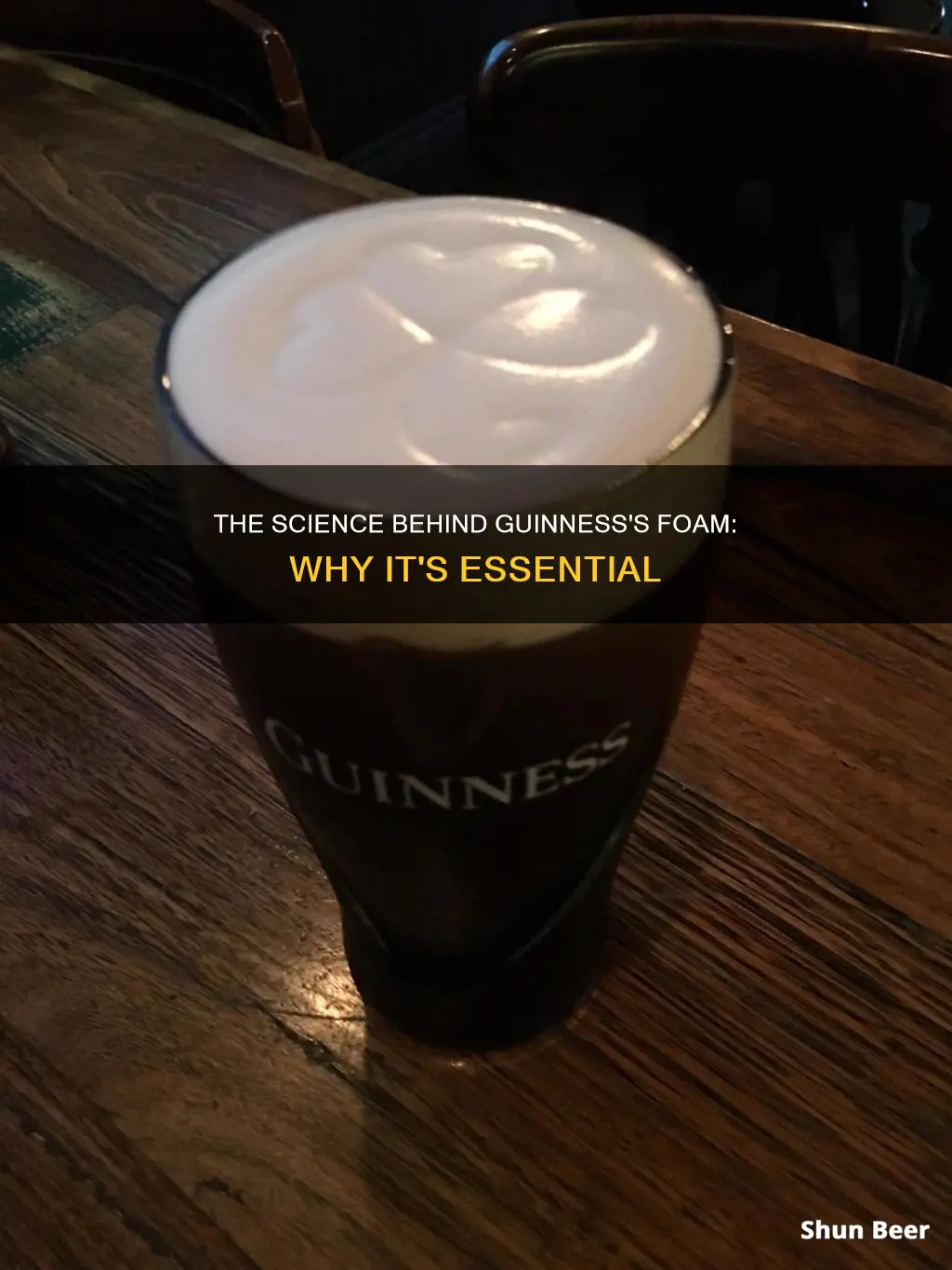 do you want foam with a guinness beer