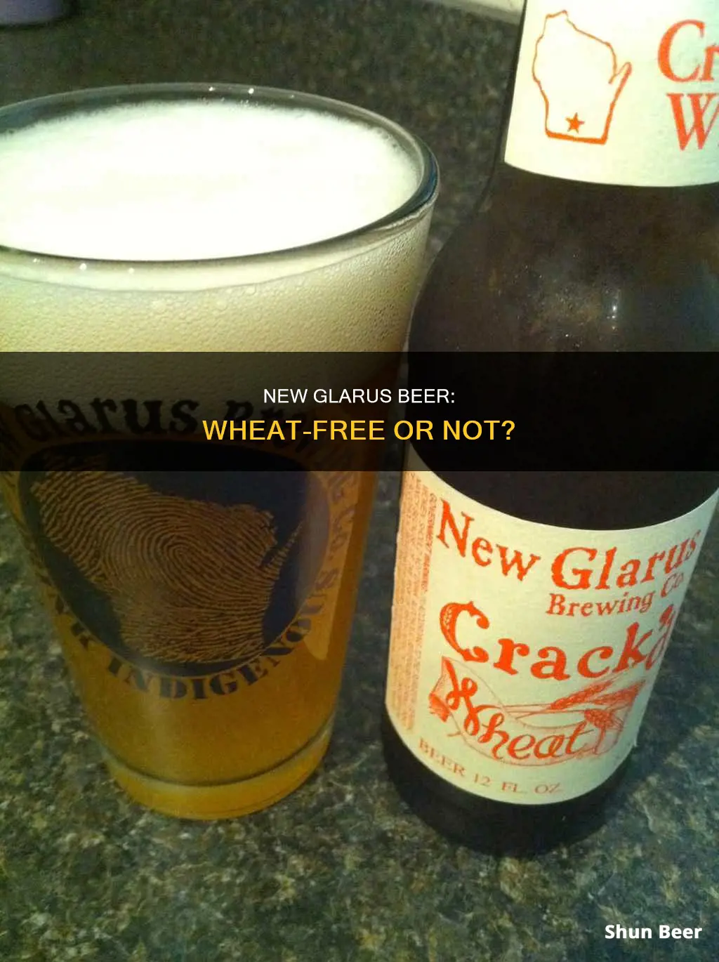 does all new glarus beer have wheat