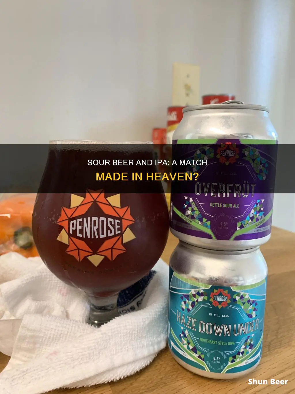 does anyone blend an ipa with a sour beer