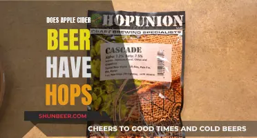 Apple Cider Beer: Hops or No Hops?