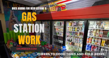 Asking for Beer Outside Gas Stations: Does It Work?