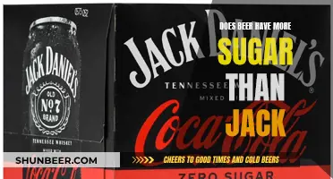 Beer vs Jack: Which Drink Has More Sugar?