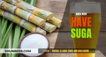 Beer and Sugar: What's the Connection?