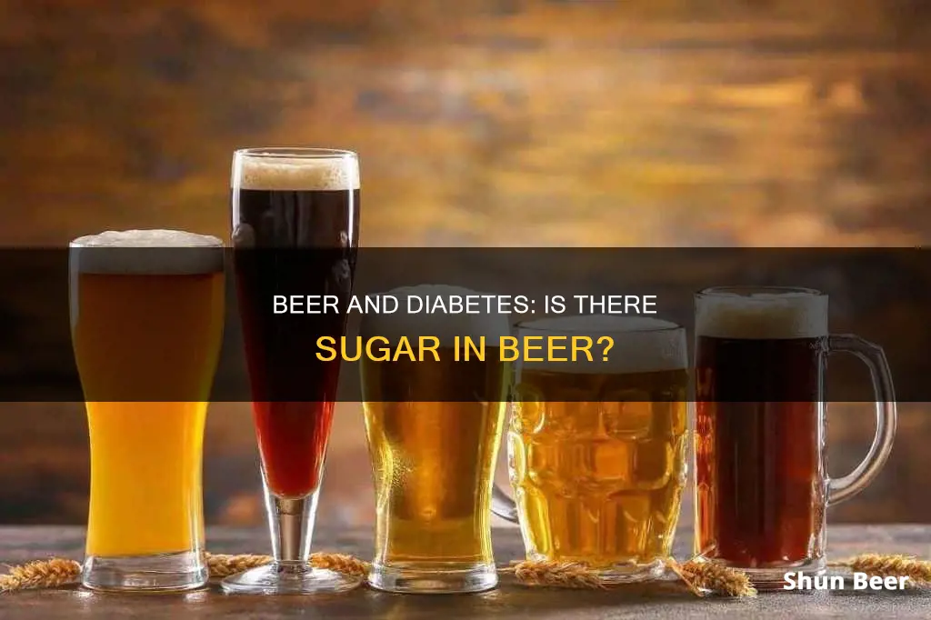 does beer have sugar for diabetics