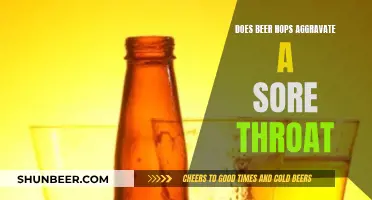 Hops in Beer: Friend or Foe for Sore Throats?