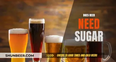 Beer and Sugar: What's the Connection?