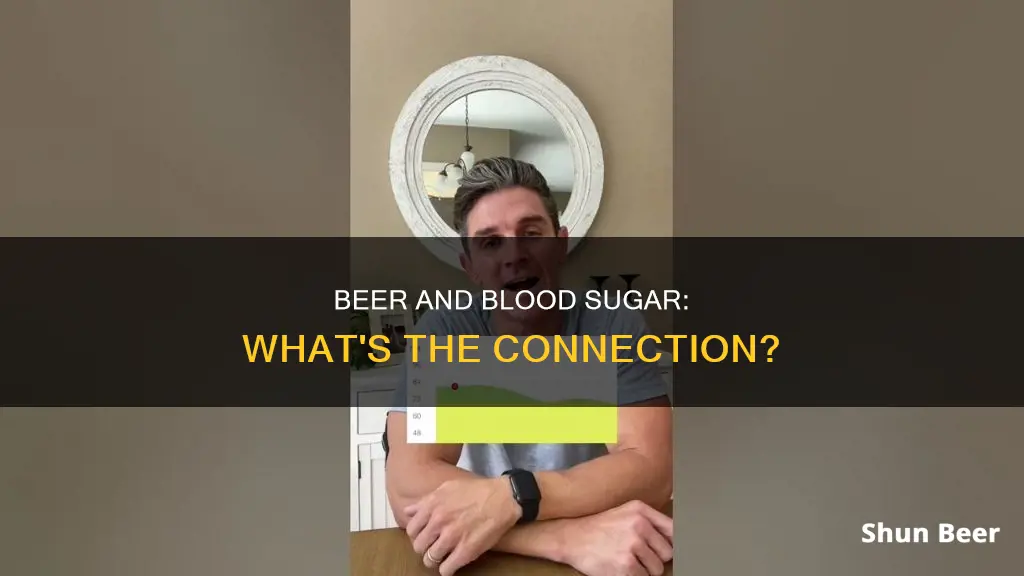 does beer raise your blood sugar level