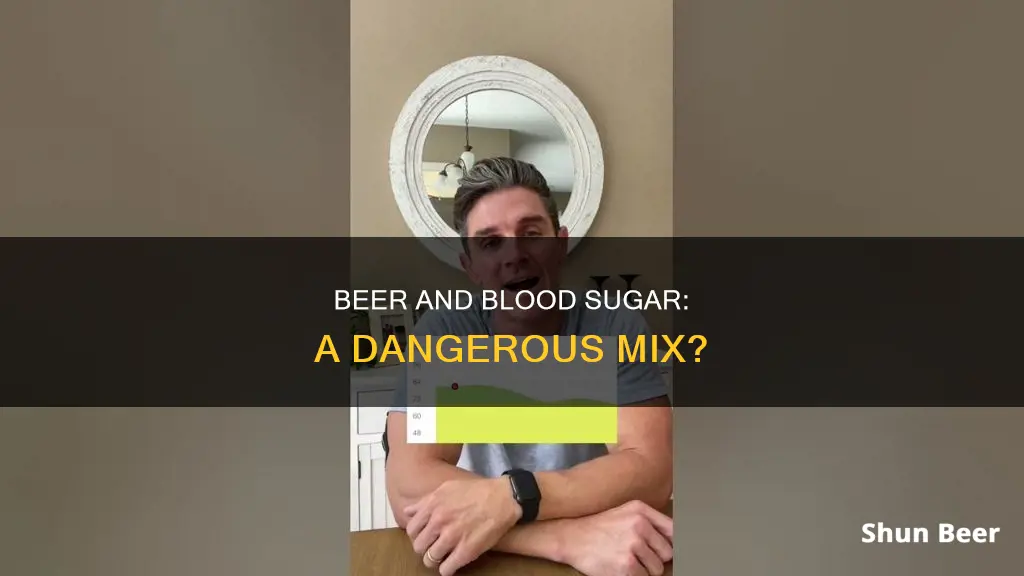 does beer spike blood sugar