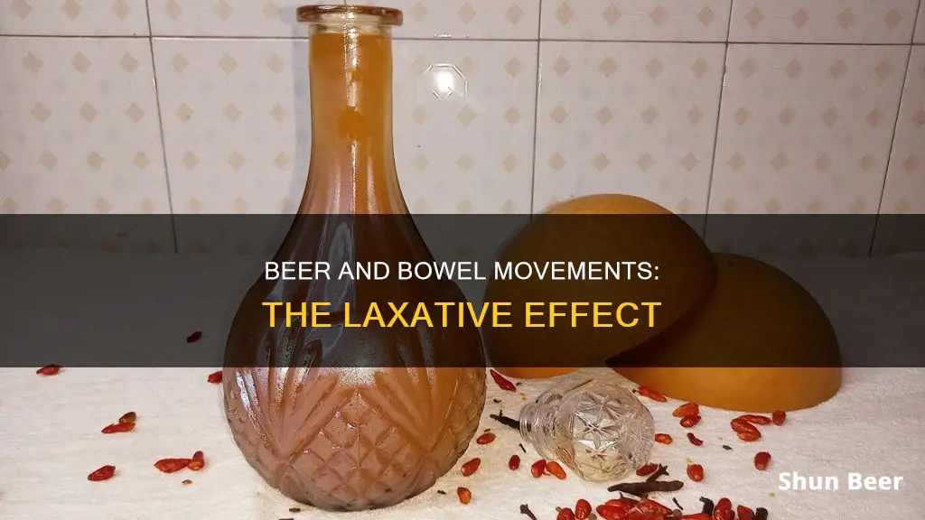 does beer work as a laxative