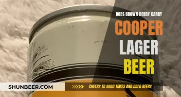 Brown Derby's Cooper Lager: A Beer Lover's Delight?