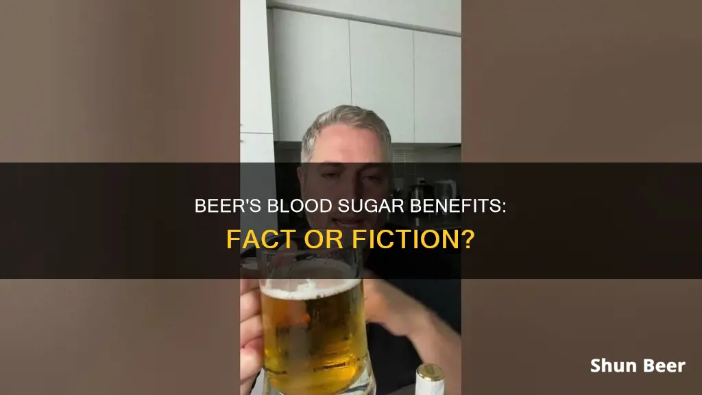 does drinking beer lower blood sugar non diabetics