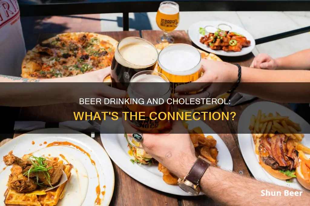 does drinking beer raise your cholesterol level