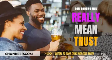 Beer and Trust: Is There a Link?