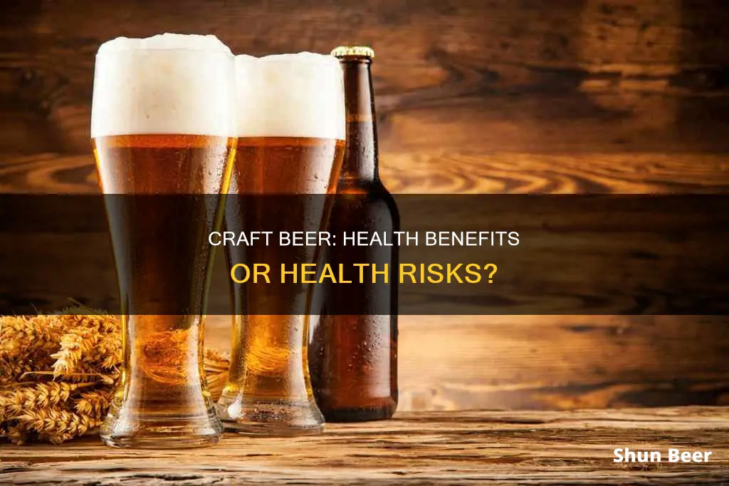 does drinking craft beer cause any health problems