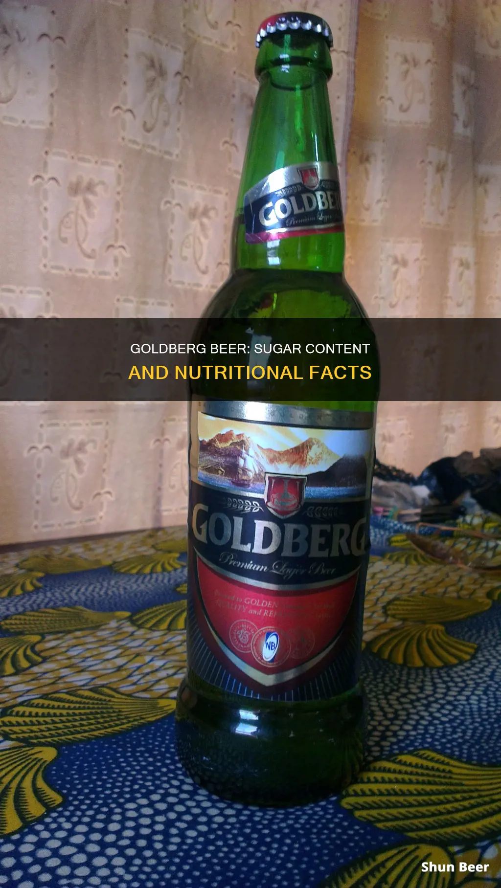 does goldberg beer contain sugar