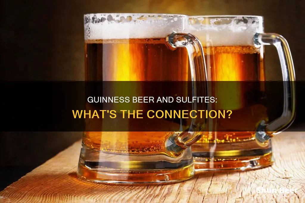 does guinness beer have sulfites