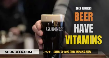 Guinness Beer: A Source of Vitamins?