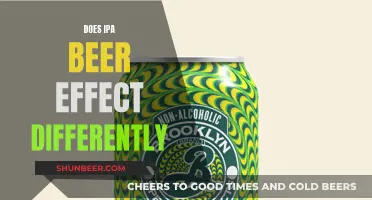 IPA Beer: Unique Effects and Experiences