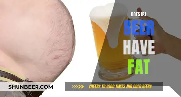 Does IPA Beer Contain Fat?