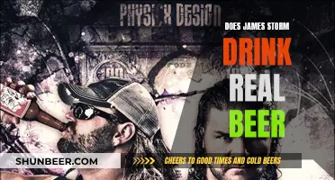 James Storm's Beer: Real Deal or Fake?