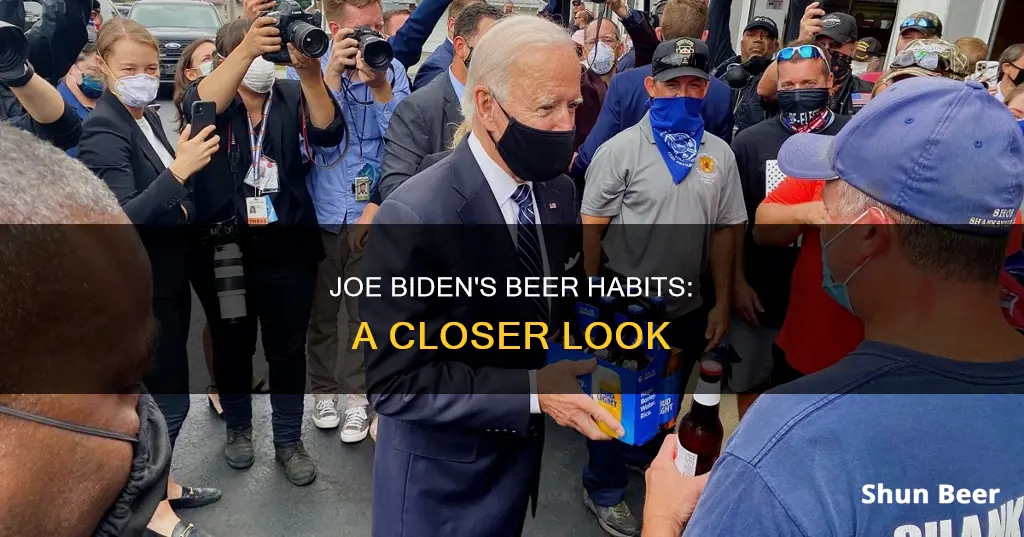 does joe biden drink beer