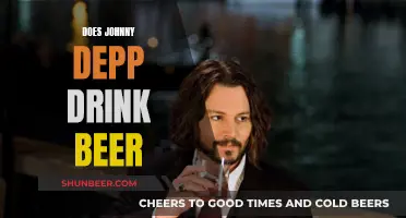 Johnny Depp's Relationship with Beer: A Curious Insight