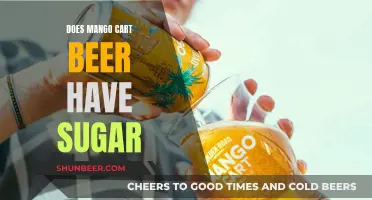 Mango Cart Beer: Sugar or Sweetener?