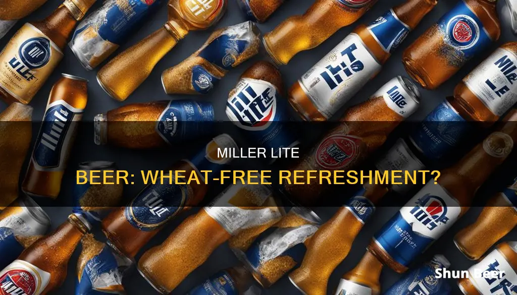 does miller lite beer contain wheat