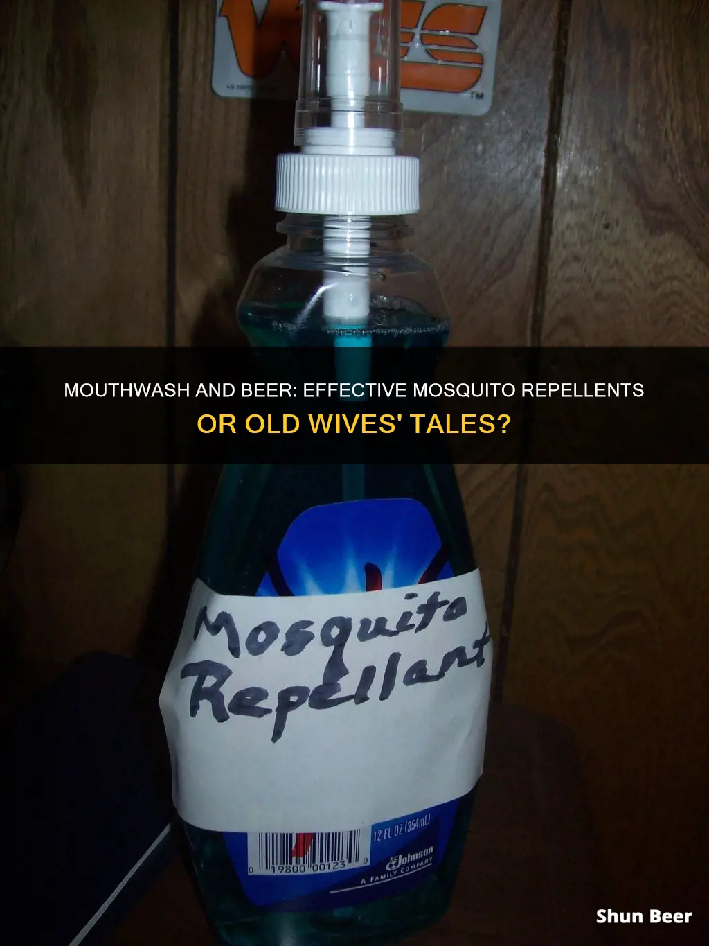 does mouthwash and beer mosquito repellent work