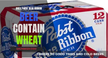 Pabst Blue Ribbon Beer: Wheat-Free or Not?