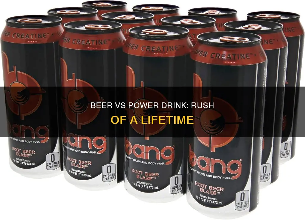 does rush beer a power drink