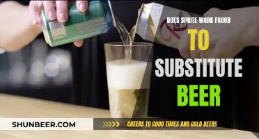 Sprite vs Beer: A Healthy Alternative?