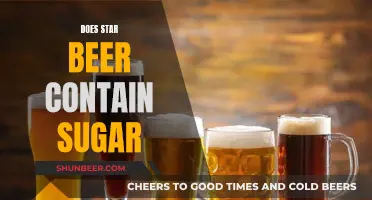 Star Beer's Sugar Content: What You Need to Know