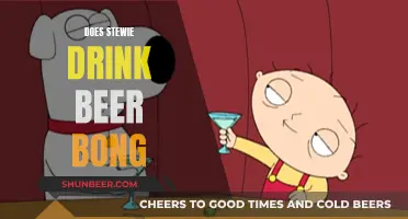 Stewie's Drinking Habits: Beer Bong Shenanigans