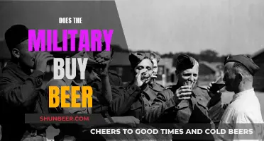 Military Beer: Who Pays for the Brews?