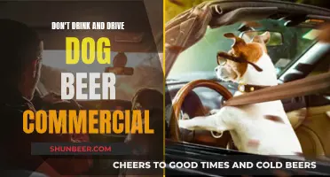 Dog Beer Commercial: Drinking and Driving Don't Mix