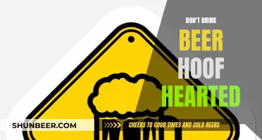 Hoof Hearted Beer: A Cautionary Tale for the Unwary