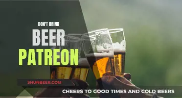 Patreon's Guide to Avoiding Beer: Staying Sober and Creative