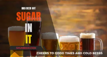 Beer and Sugar: What's the Connection?